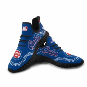 Chicago Cubs Unisex Sneakers New Sneakers Custom Shoes Baseball Yeezy Boost