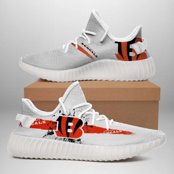 Cincinnati Bengals Custom Yeezy Sport Teams Yeezy Boost Custom Shoes Gift 4