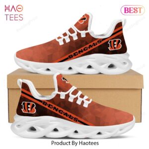 Cincinnati Bengals NFL Max Soul Shoes for NFL Fan