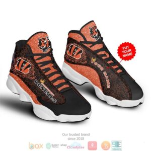 Cincinnati Bengals Nfl 6 Football Air Jordan 13 Sneaker Shoes