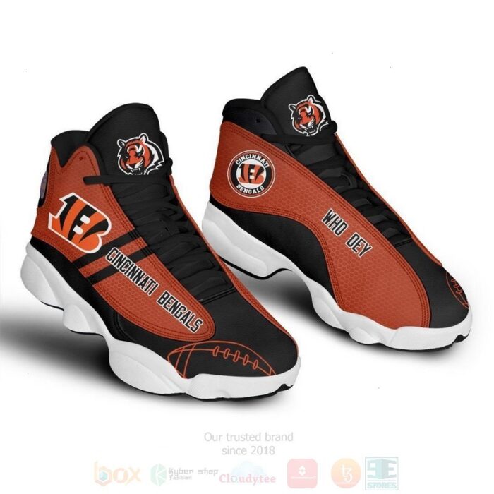 Cincinnati Bengals Nfl Air Jordan 13 Shoes