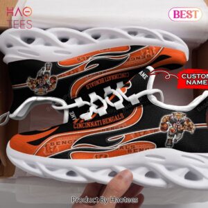 Cincinnati Bengals Nfl Personalized Max Soul Shoes