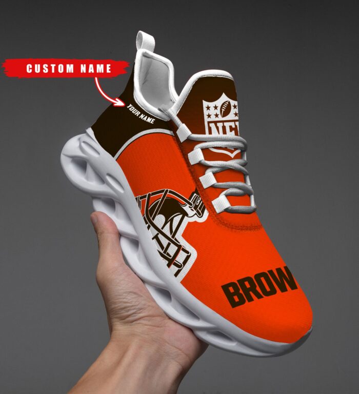 Cincinnati Bengals Personalized Custom Name Max Soul Shoes