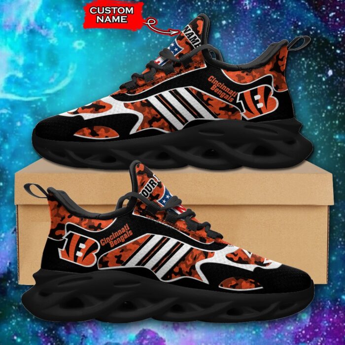 Cincinnati Bengals Personalized Max Soul Shoes 30 SPA0901013