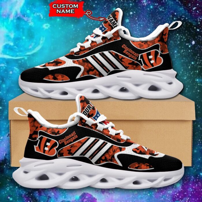 Cincinnati Bengals Personalized Max Soul Shoes 30 SPA0901013