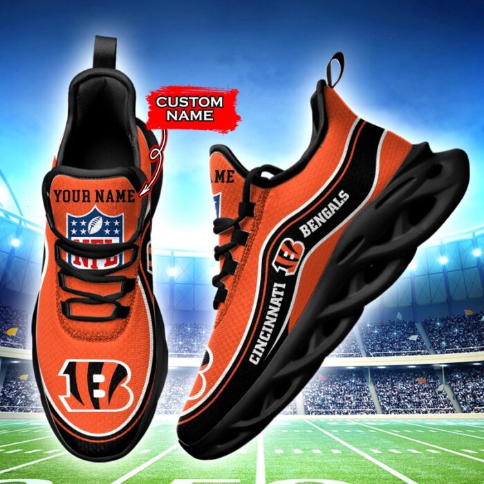 Cincinnati Bengals Personalized Max Soul Shoes 32 SPA0901014