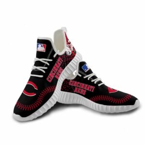 Cincinnati Reds Unisex Sneakers New Sneakers Custom Shoes Baseball Yeezy Boost