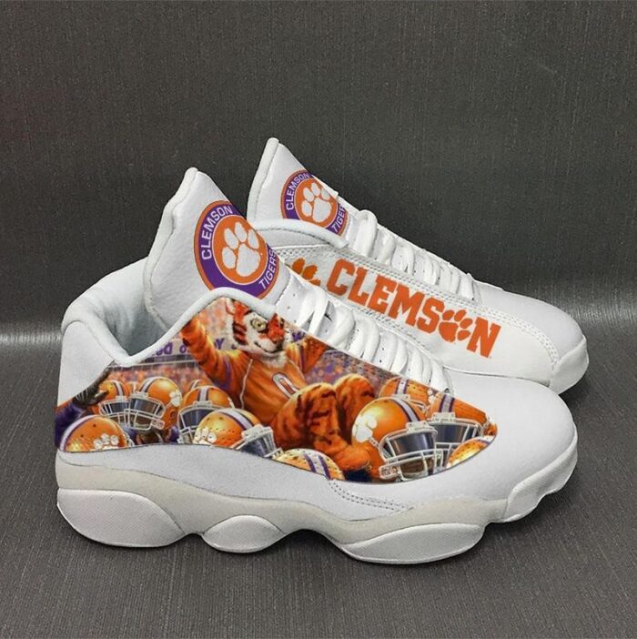 Clemson Tigers Ncaa Ver 1 Air Jordan 13 Sneaker