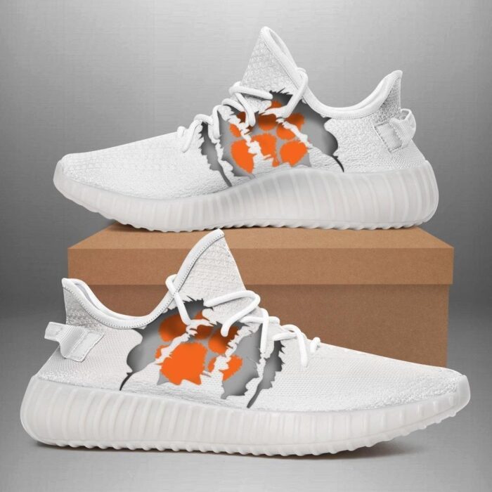 Clemson Tigers Yeezy Shoes 3D Prints Limited Shoes Custom Shoes