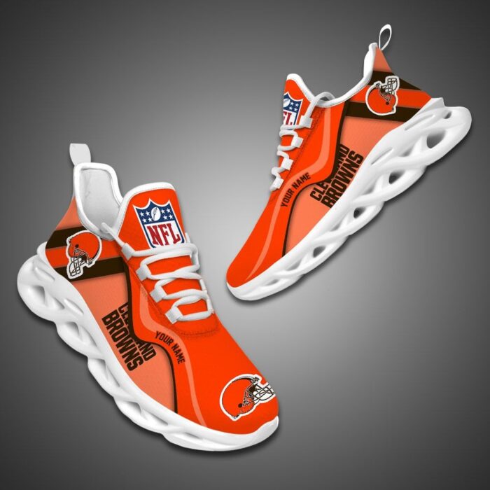 Cleveland Browns NFL Customized Unique Max Soul Shoes