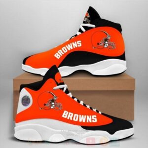 Cleveland Browns Nfl Air Jordan 13 Shoes