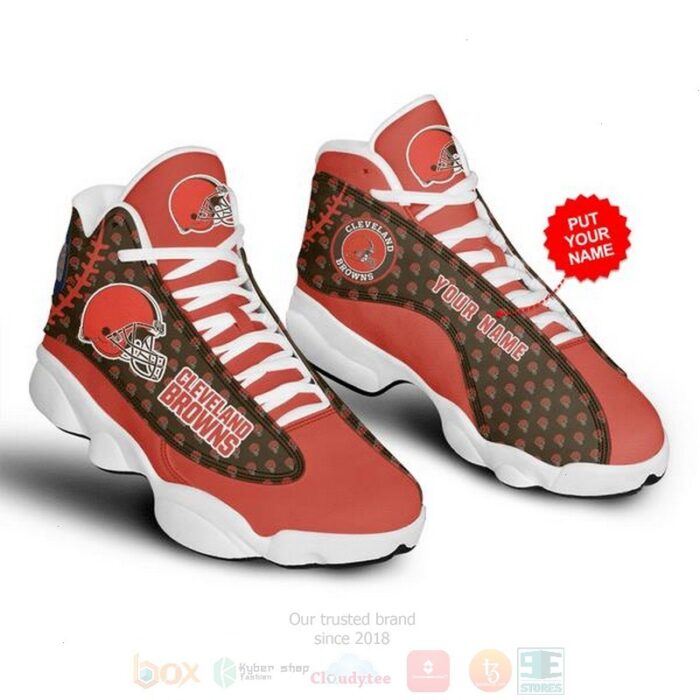 Cleveland Browns Nfl Air Jordan 13 Shoes 2