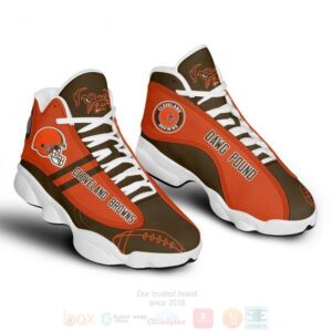 Cleveland Browns Nfl Air Jordan 13 Shoes 3