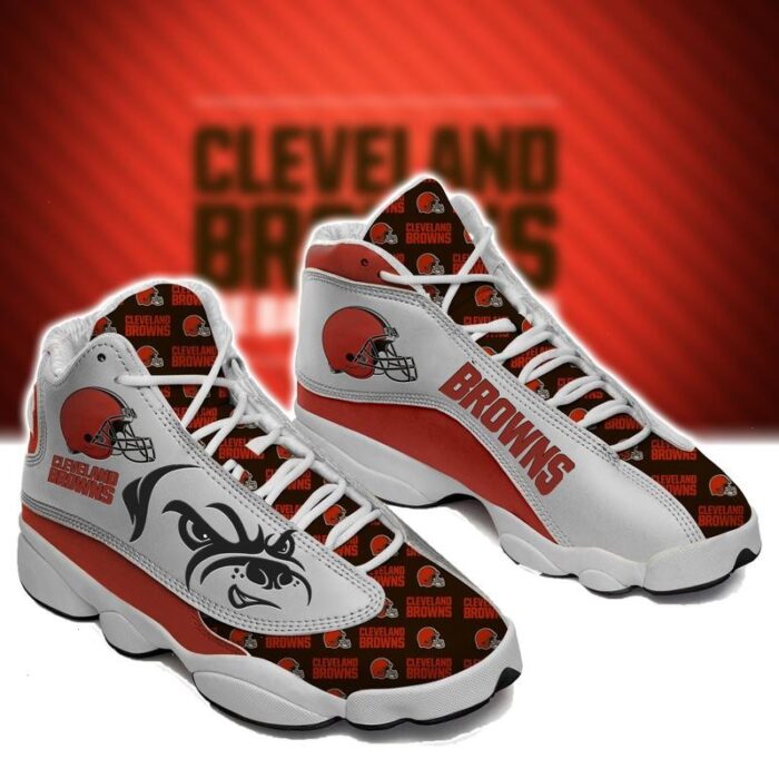 Cleveland Browns Nfl Ver 4 Air Jordan 13 Sneaker