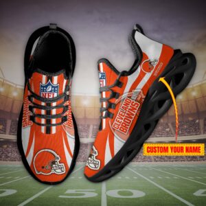 Cleveland Browns Personalized Max Soul Shoes