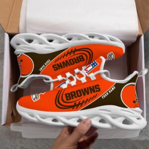 Cleveland Browns Personalized Max Soul Shoes 81 SP0901015