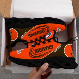 Cleveland Browns Personalized Max Soul Shoes Fan Gift