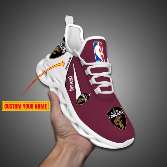 Cleveland Cavaliers Personalized NBA Max Soul Shoes