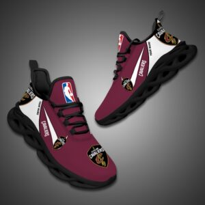 Cleveland Cavaliers Personalized NBA Max Soul Shoes