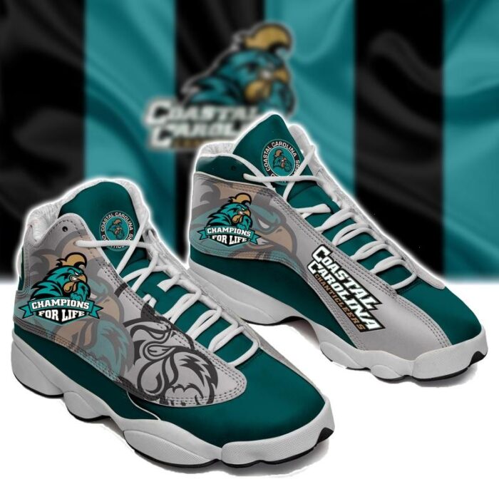 Coastal Carolina Chanticleers Champions For Life Air Jordan 13 Shoes