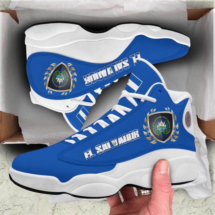 Coat Of Arms Of El Salvador Air Jordan 13 Shoes