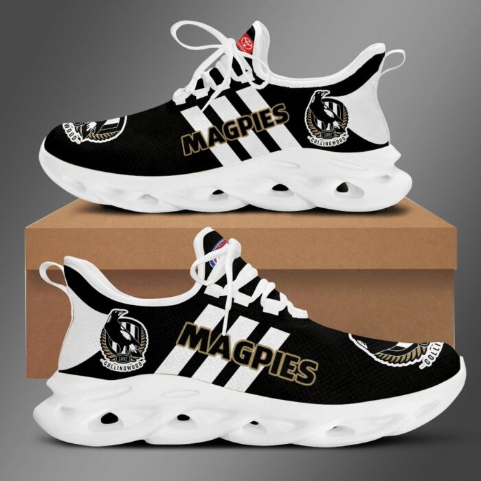 Collingwood Magpies Lover White Shoes Max Soul