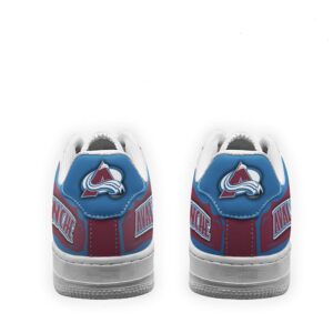 Colorado Avalanche Air Sneakers Custom NAF Shoes For Fan