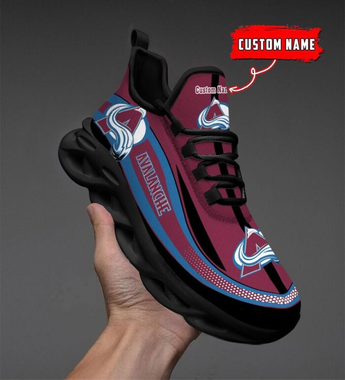 Colorado Avalanche Clunky Max Soul Shoes Ver 2