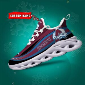 Colorado Avalanche Clunky Max Soul Shoes Ver 2