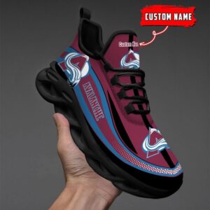 Colorado Avalanche Clunky Max Soul Shoes Ver 2