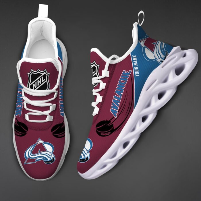 Colorado Avalanche Personalized NHL New Max Soul Shoes