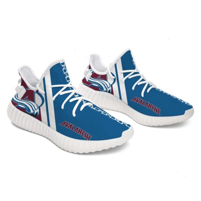 Colorado Avalanche Sneakers Big Logo Yeezy Shoes