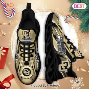 Colorado Buffaloes NCAA Gold Mix Black Max Soul Shoes