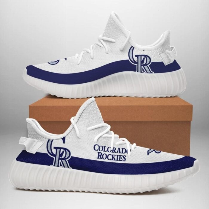 Colorado Rockies 3D Yeezy Men And Women Sports Shoes Beautiful And Comfortable Art 1432