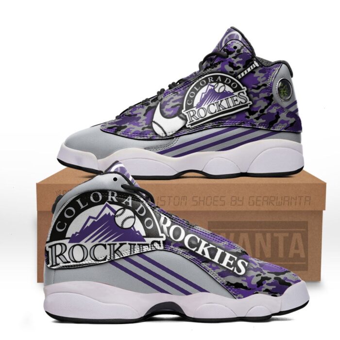 Colorado Rockies Jd 13 Sneakers Custom Shoes