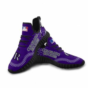 Colorado Rockies Unisex Sneakers New Sneakers Custom Shoes Baseball Yeezy Boost