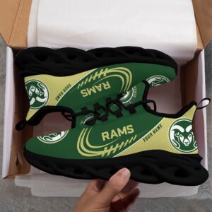 Colorado State Rams Black Shoes Max Soul