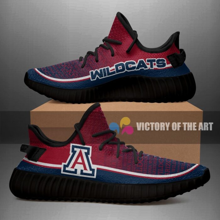 Colorful Line Words Arizona Wildcats Yeezy Shoes