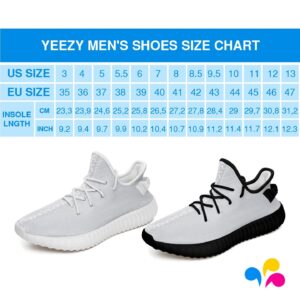 Colorful Line Words Houston Cougars Yeezy Shoes