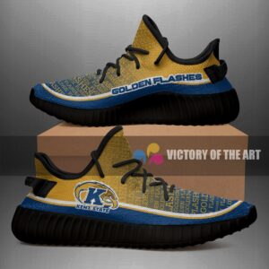 Colorful Line Words Kent State Golden Flashes Yeezy Shoes