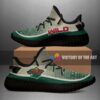 Colorful Line Words Minnesota Wild Yeezy Shoes