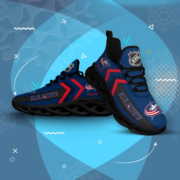 Columbus Blue Jackets Clunky Max Soul Shoes