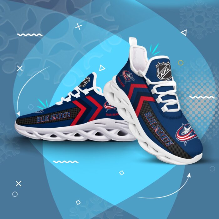 Columbus Blue Jackets Clunky Max Soul Shoes