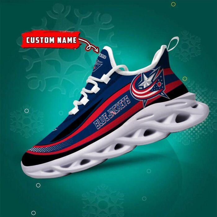 Columbus Blue Jackets Clunky Max Soul Shoes Ver 2