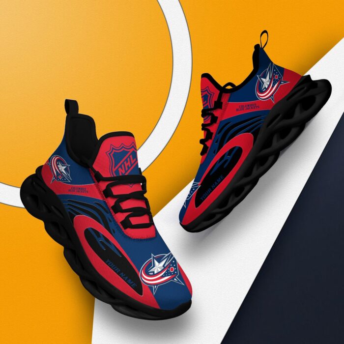 Columbus Blue Jackets Clunky Max Soul Shoes Ver 3