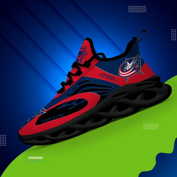 Columbus Blue Jackets Clunky Max Soul Shoes Ver 3