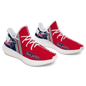 Columbus Blue Jackets Sneakers Big Logo Yeezy Shoes