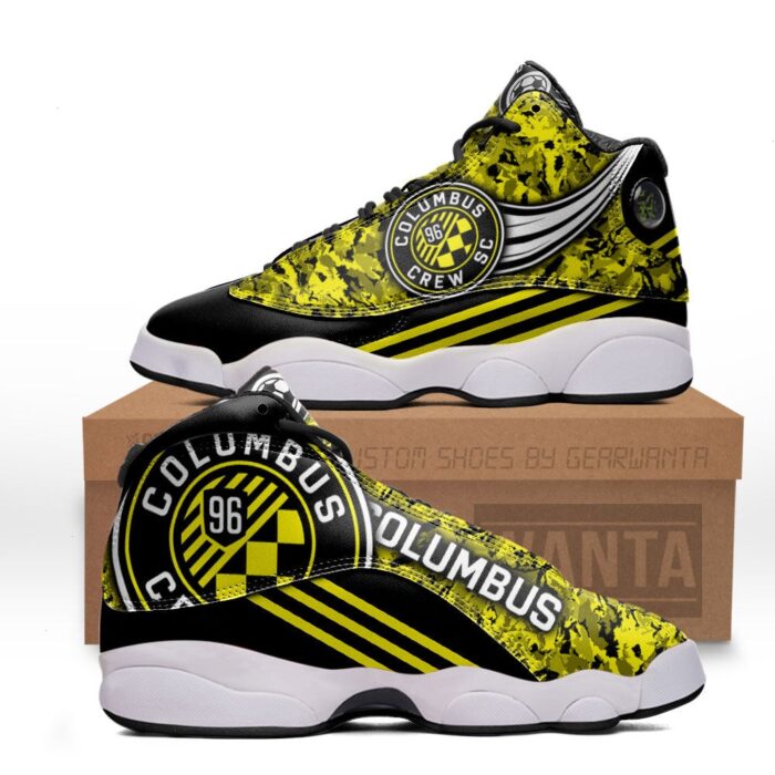 Columbus Crew Jd 13 Sneakers Custom Shoes