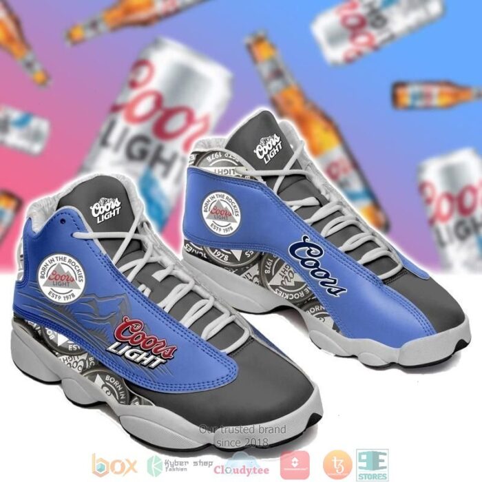 Coors Light Beer 33 Gift Air Jordan 13 Sneaker Shoes