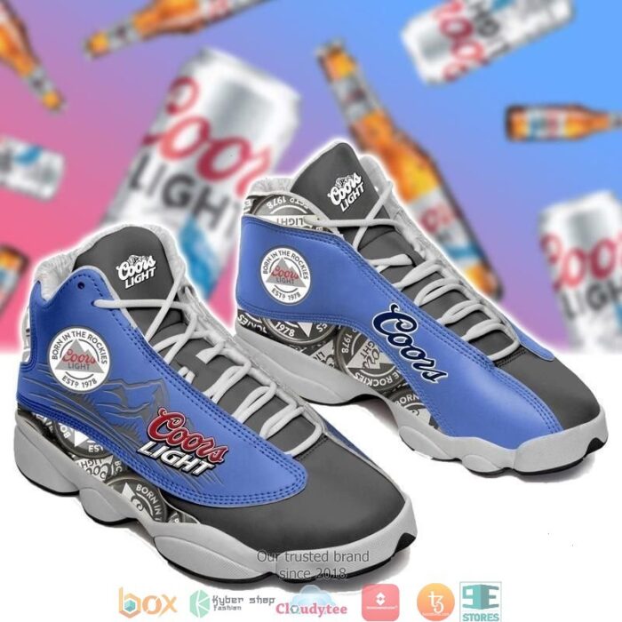 Coors Light Beer Air Jordan 13 Sneaker Shoes 2